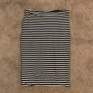 H&M Jersey pencil skirt